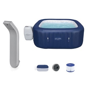 SaluSpa LED Spa Waterfall Accessory w/Bestway AirJet Inflatable