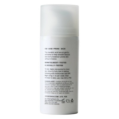 Versed Skin Refine Gentle Pore Clearing Serum - 1 fl oz: Vegan, Salicylic Acid, Paraben-Free, For Normal & Oily Skin
