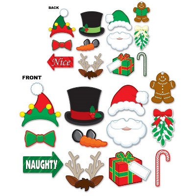 Beistle Christmas Photo Fun Signs, 6"-9.75", (24/Pkg) Multicolored