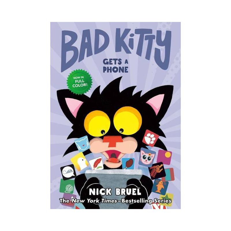 Bad Kitty Gets a Phone (Graphic Novel) - by Nick Bruel (Hardcover), 1 of 2