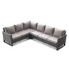Buenhomino 6-Seater Outdoor Sectional Sofa L Shaped Couch Patio Conversation Furniture Set, Wicker Patio Sectional Sofa with Removable Cushion - 2 of 4