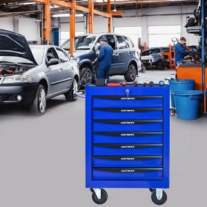 VASIP Rolling Metal Tool Chest with 4 Drawers, Steel Tool Chest Cabinet with Ball Bearing  Drawer Slides for Home,Garage - 1 of 4