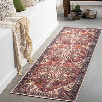 Hauteloom Bondville Vintage Flat Pile Washable Rug