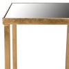 Halyn End Table - Gold/Mirror - Safavieh. - 3 of 4