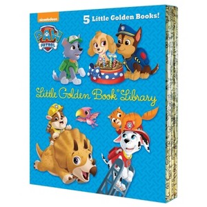 Paw Patrol Little Golden Book Library (Paw Patrol) - by  Various (Mixed Media Product) - 1 of 1