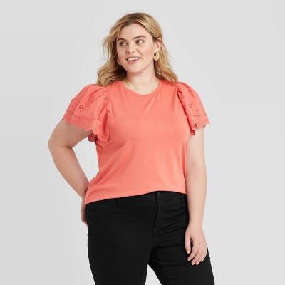 target womens plus size tops