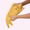 Unique Bargains Teenager Fish Shape Lightweight Strong Absorbent Hair Drying Towel 1 Pc - 3 of 4