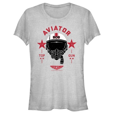 Juniors Womens Top Gun Keeping Up Foreign Relations T-shirt - Athletic  Heather - Small : Target