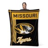 Sweet Home Collection NCAA Missouri Tigers 46" x 60" Raschel Throw Blanket - 4 of 4