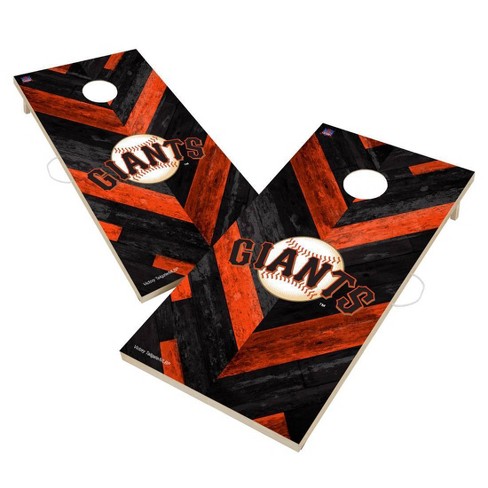 Mlb San Francisco Giants Corn-filled Cornhole Bags Orange - 4pk : Target