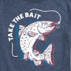 Men's - Instant Message - Take The Bait Fish Short Sleeve Graphic T-Shirt - 2 of 4
