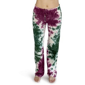 Just Love 100% Cotton Jersey Women Pajama Pants Sleepwear |Tie Dye Womens PJs - 1 of 3