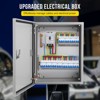 Garvee NEMA Weatherproof Electrical Box, NEMA 4X Enclosure with Lock & Mounting Plate, Steel Junction Box for Indoor/Outdoor - 2 of 4