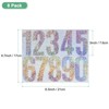 Unique Bargains Waterproof Vinyl Self-Adhesive Durable Mailbox Numbers - 3 of 4