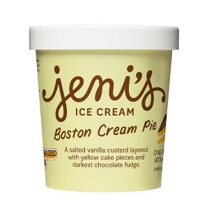 Jeni's Boston Cream Pie Ice Cream - 16oz - 1 of 4