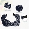 Unique Bargains Women's Knotted Wide Headband 2.44" Wide 1 Pc - 4 of 4