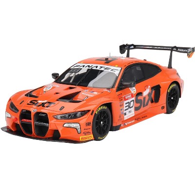 BMW M4 GT3 #30 "Team WRT" Winner "Intercontinental GT Challenge Indianapolis 8 Hour" (2023) 1/18 Model Car by Top Speed