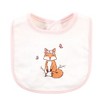 Hudson Baby Infant Girl Cotton Bibs, Enchanted Forest, One Size - image 3 of 4