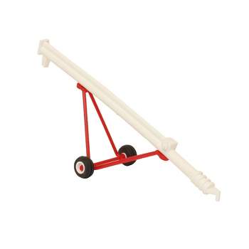 Standi Toys 1/64 Red and White Plastic Grain Auger (32 feet to scale) ST106