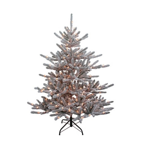 Kurt Adler 5-foot Pre-lit Clear Incandescent Vail Pine Tree : Target