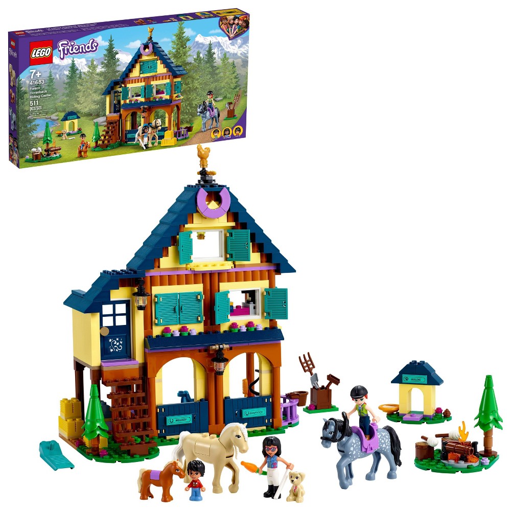 UPC 673419341967 product image for LEGO Friends Forest Horseback Riding Center 41683 Building Kit | upcitemdb.com