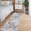 Area Rug Machine Washable Boho Carpet Non Slip Abstract Vintage Indoor - 2 of 4