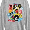 Boys' - Disney - Mickey Sticker Look Long Sleeve Graphic T-Shirt - 2 of 4