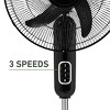 Holmes 16" Blade Breeze Manual Stand Oscillating Fan Black - 3 of 4