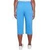 Alfred Dunner Womens Flat Front Allure Classic Clamdigger Pant - 2 of 4