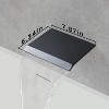 PAGED High Pressure Shower Head with Handheld Modern Waterfall Shower Faucet Set with Rainfall Shower Head for Bathroom, Restroom - 2 of 4