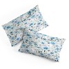 Deny Designs King Ninola Design Polar Bears Penguins Snow Fallen Comforter and Pillow Sham White - 4 of 4