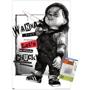 Trends International Chucky: Punk Era - Knife Unframed Wall Poster Prints - 1 of 4