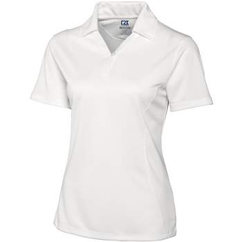 Cutter & Buck CB Drytec Genre Textured Solid Womens Polo Shirt