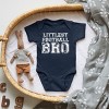 The Juniper Shop Littlest Football Bro Baby Short Sleeve Bodysuit - 24M - Navy - 3 of 4