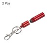 Unique Bargains Snooker Billiard Pool Cue Tip Shaper Pool Repair Tool Billiard Cue Care Accessory with Keychain - 3 of 4