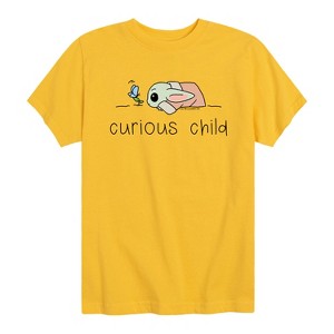 Boys' - The Mandalorian - Curious Child Grogu Short Sleeve Graphic T-Shirt - 1 of 4