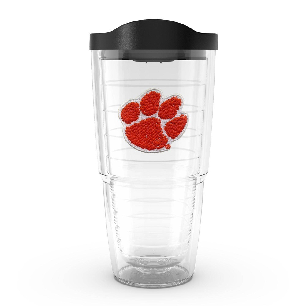 Photos - Glass NCAA Clemson Tigers 24oz Paw Logo Classic Tumbler