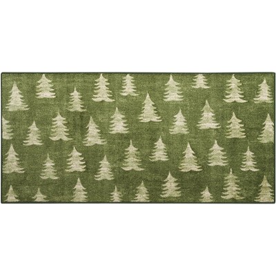 Nourison Accent Holiday Plaid Indoor Kitchen Entryway Non-skid Mat