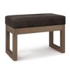 Small Madison Footstool Ottoman Bench - WyndenHall - 2 of 4