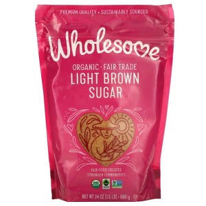 Wholesome Organic Light Brown Sugar 1.5 lbs - 1 of 2