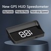 Car windshield front display panel,digital speedometer KMH car background electric car - 2 of 4