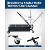 Low Profile Oil Drain Pan, 15 Gal Oil Drain Pan with Pump,  with 180w Electric Pump, 8.2Ft Hose & Folding Handle, Rolling Oil Drain Cart - 4 of 4