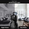 SereneLife IPCAMHD82 - 1080p HD IP Camera, WiFi Wireless Network Camera, Remote Video Monitoring, Built-In Microphone & Speaker, App Control - 4 of 4