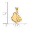 Black Bow Jewelry 14k Yellow Gold Louisville Cardinals NCAA Small Pendant - 2 of 3