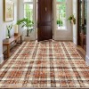 Vintage Non-Slip Rug, Machine Washable, Stain-Resistant Carpet for Living Room, Dining, Kitchen, Office, Nursery - 4 of 4