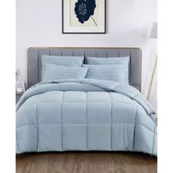 Allied Home Full/Queen Below 0 Cooling Comforter Heathered Blue