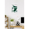 Trends International NFL New York Jets - Logo 25 Framed Wall Poster Prints - 2 of 4