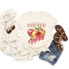 Simply Sage Market Farm Fresh Apples Watercolor Short Sleeve Tee - 3 of 4