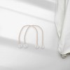 Unique Bargains Magnetic Buckle Small Faux Pearl Curtain Tie Polyester Rare Earth Magnet 2 Pcs - 2 of 4