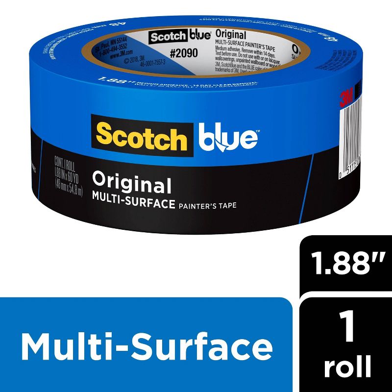 Scotch-Blue Original Multi-Surface Painter&#39;s Tape 1.88&#39;&#39; x 60yd, 1 of 16